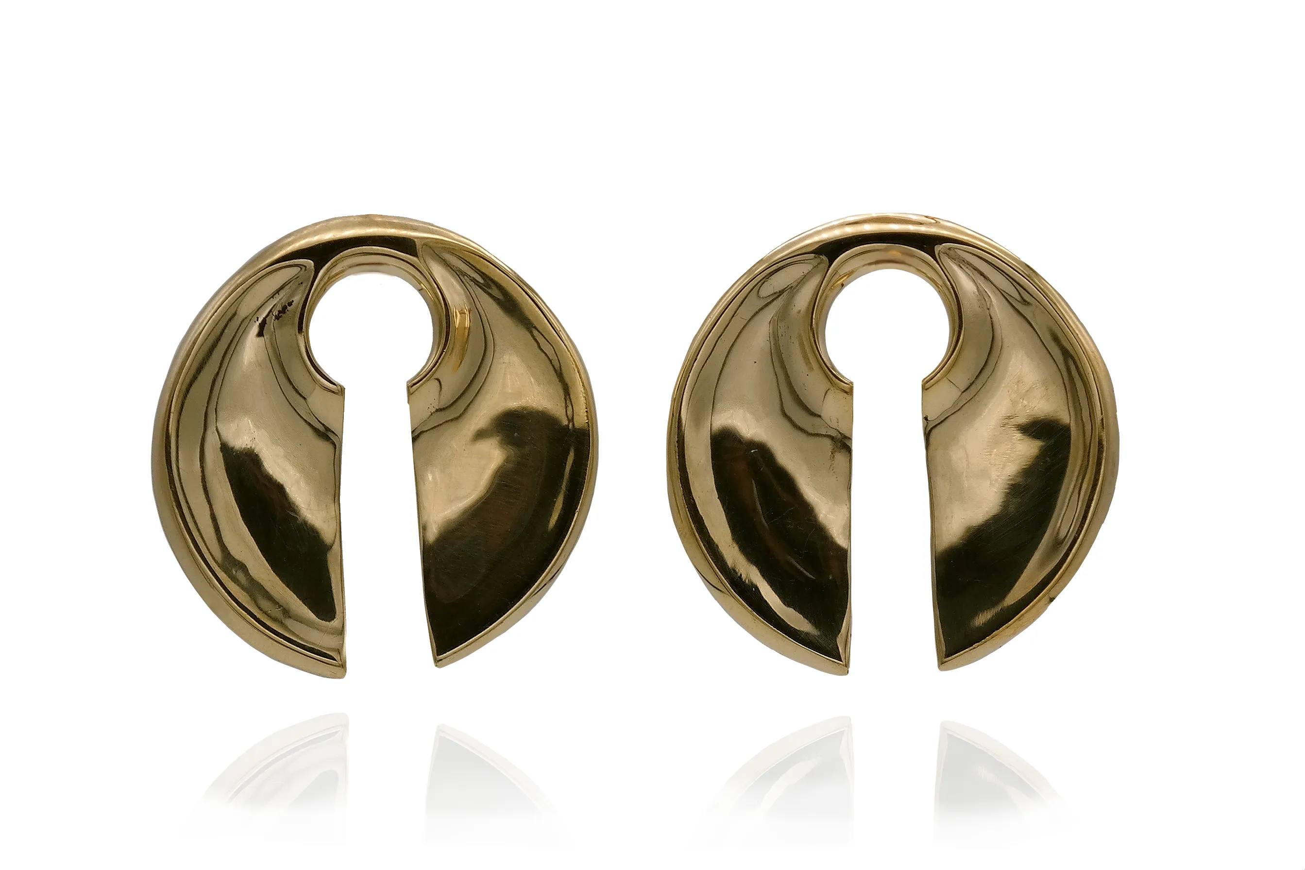 Golden Disc Ear Weights