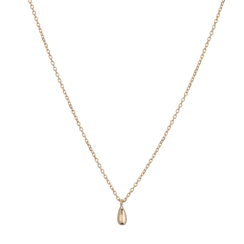 Golden Drop Necklace