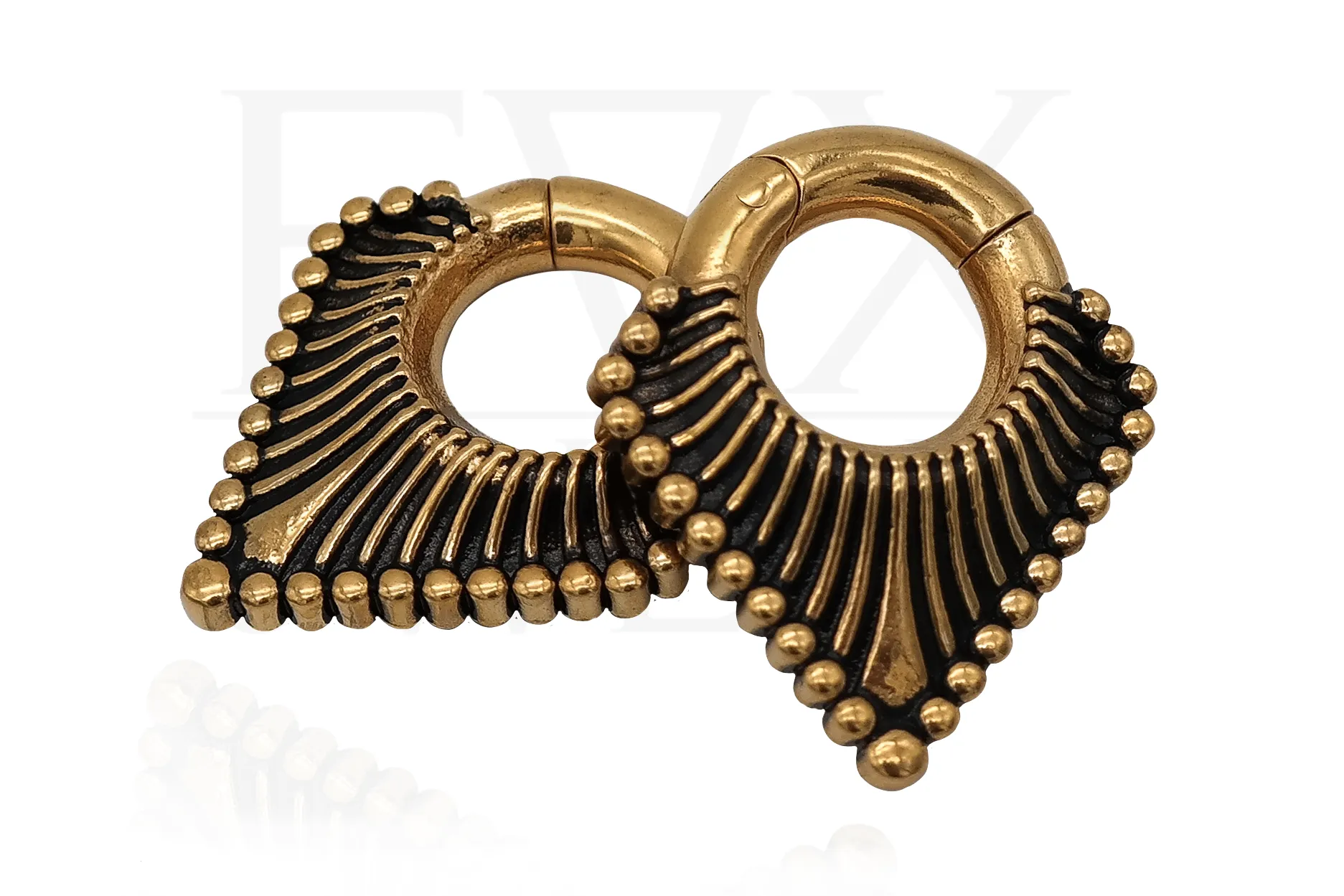 Golden Triangle Clicker Ear Weights