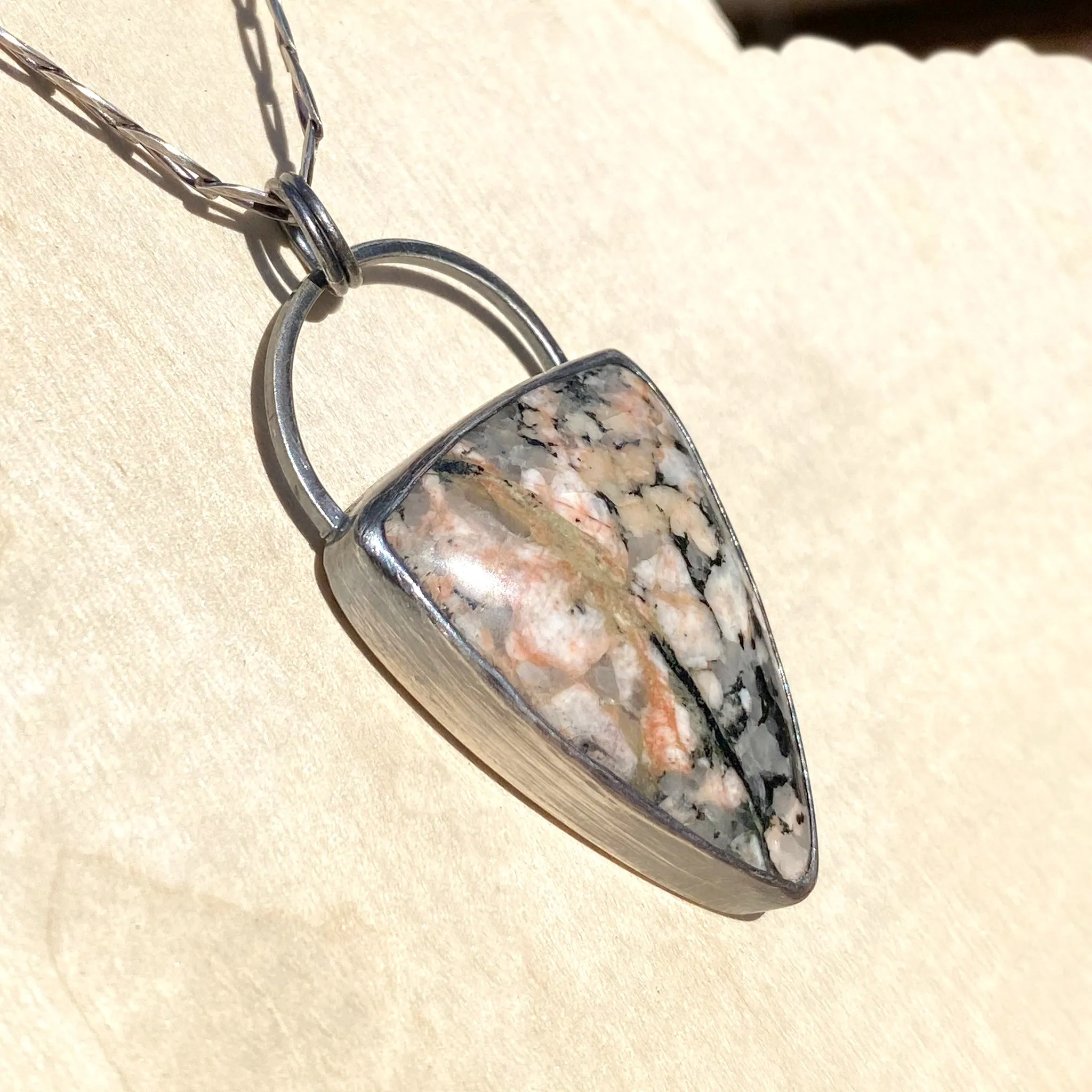 Granite Pendant Necklace