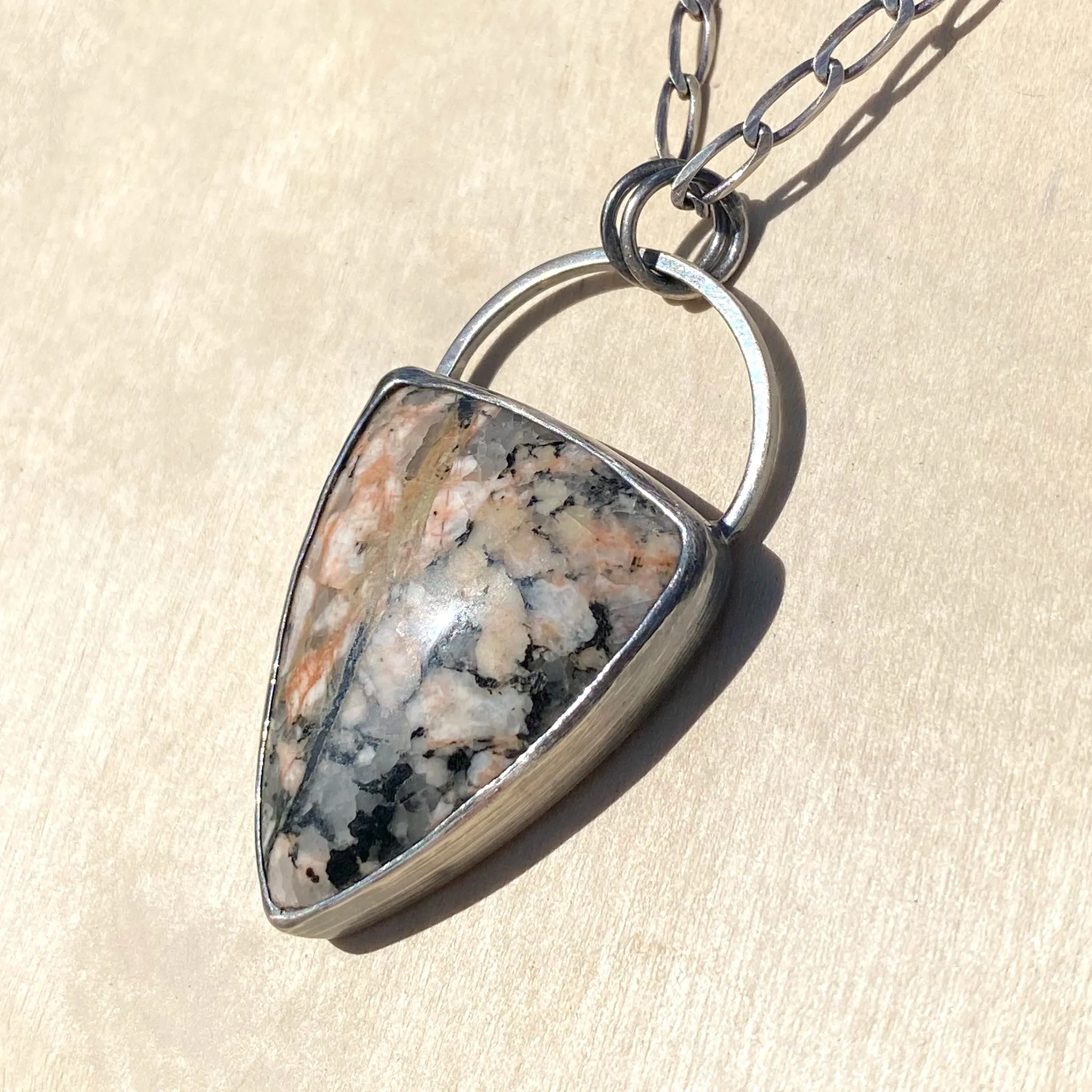 Granite Pendant Necklace