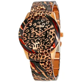 Guess  Vixen Animal Print Dial Ladies Watch