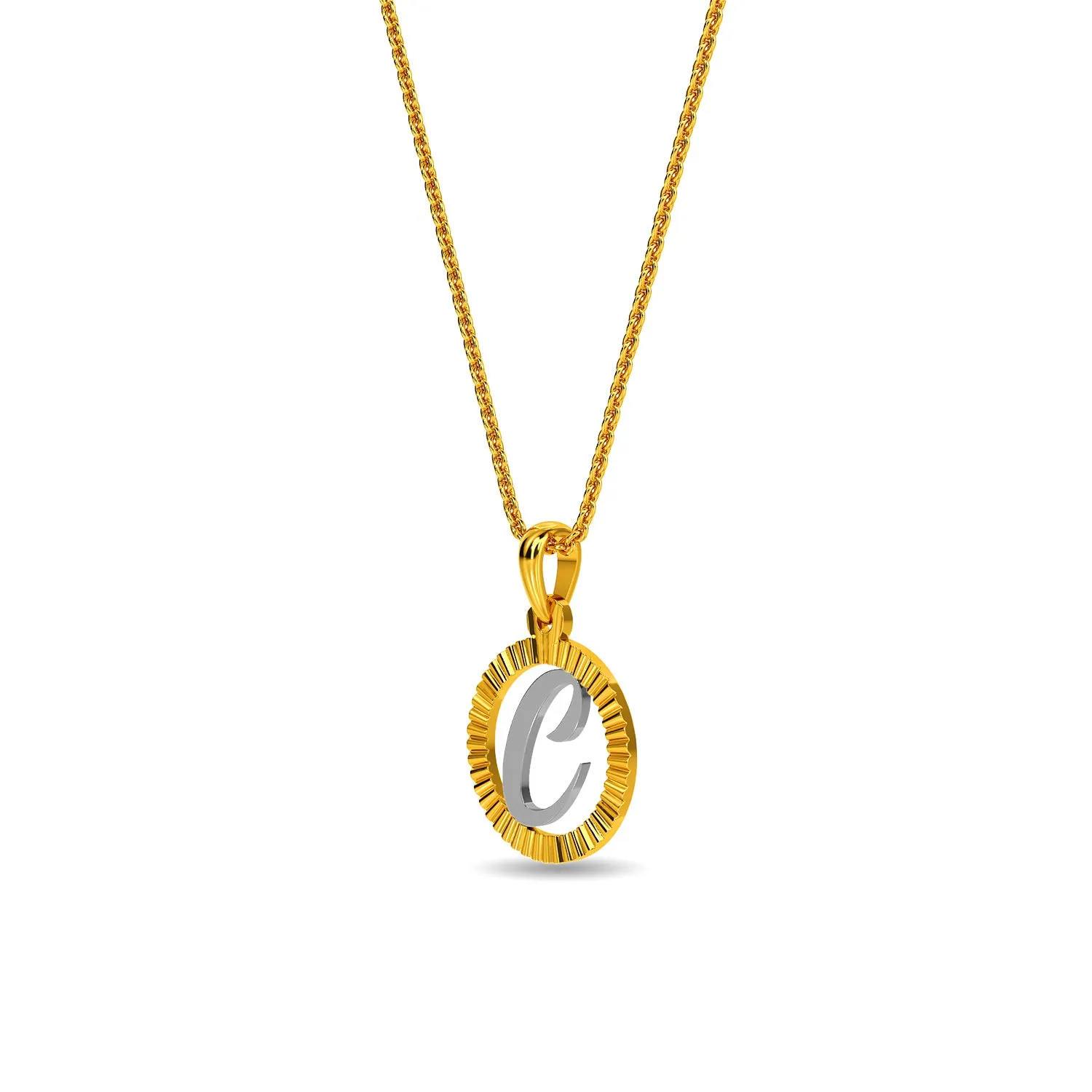 Initial C Pendant