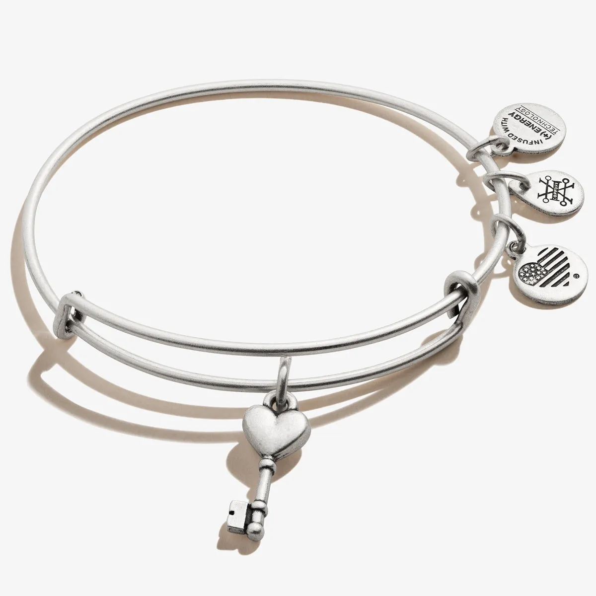 Key to Love Charm Bangle