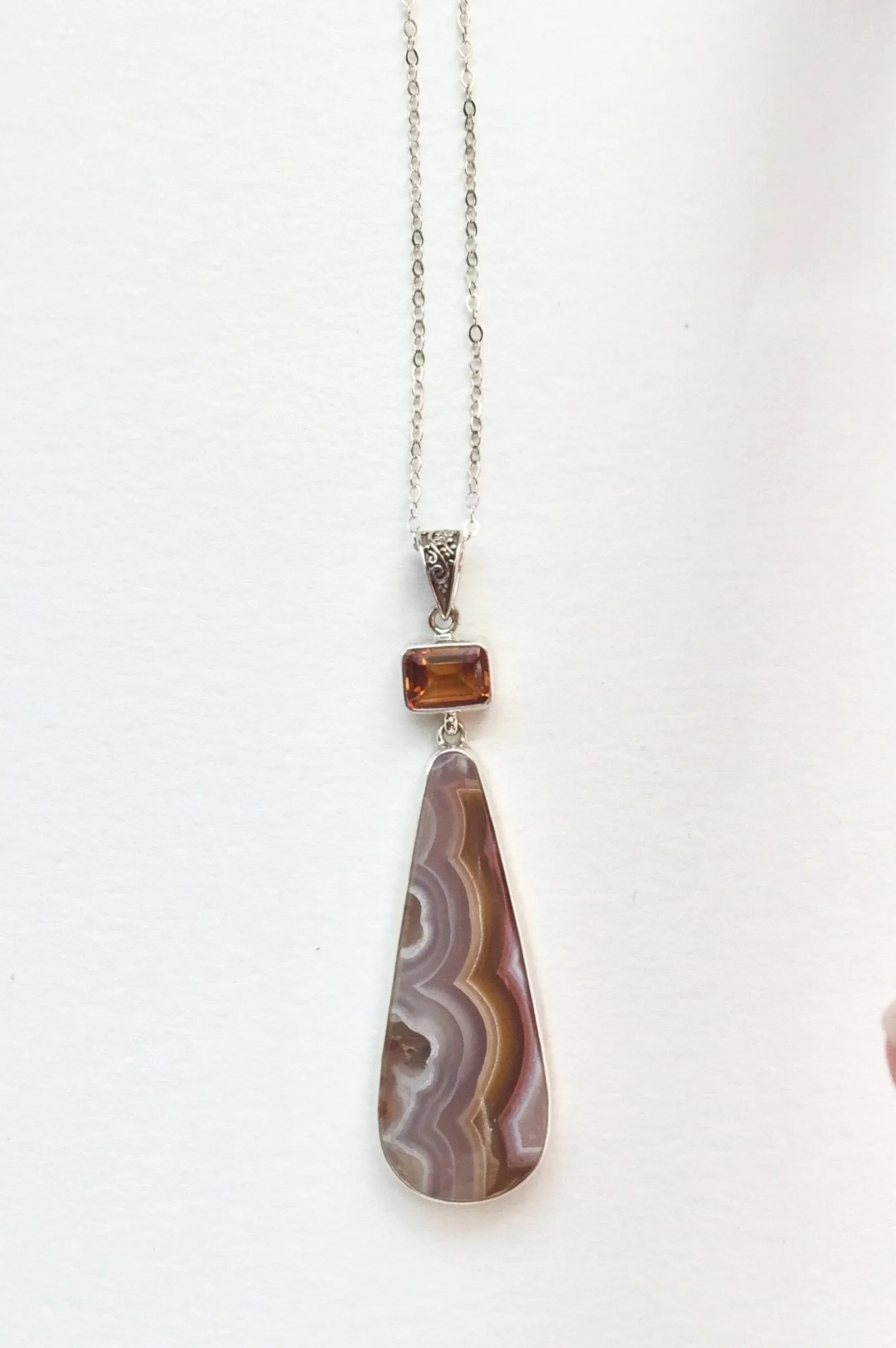 Laguna Agate Pendant