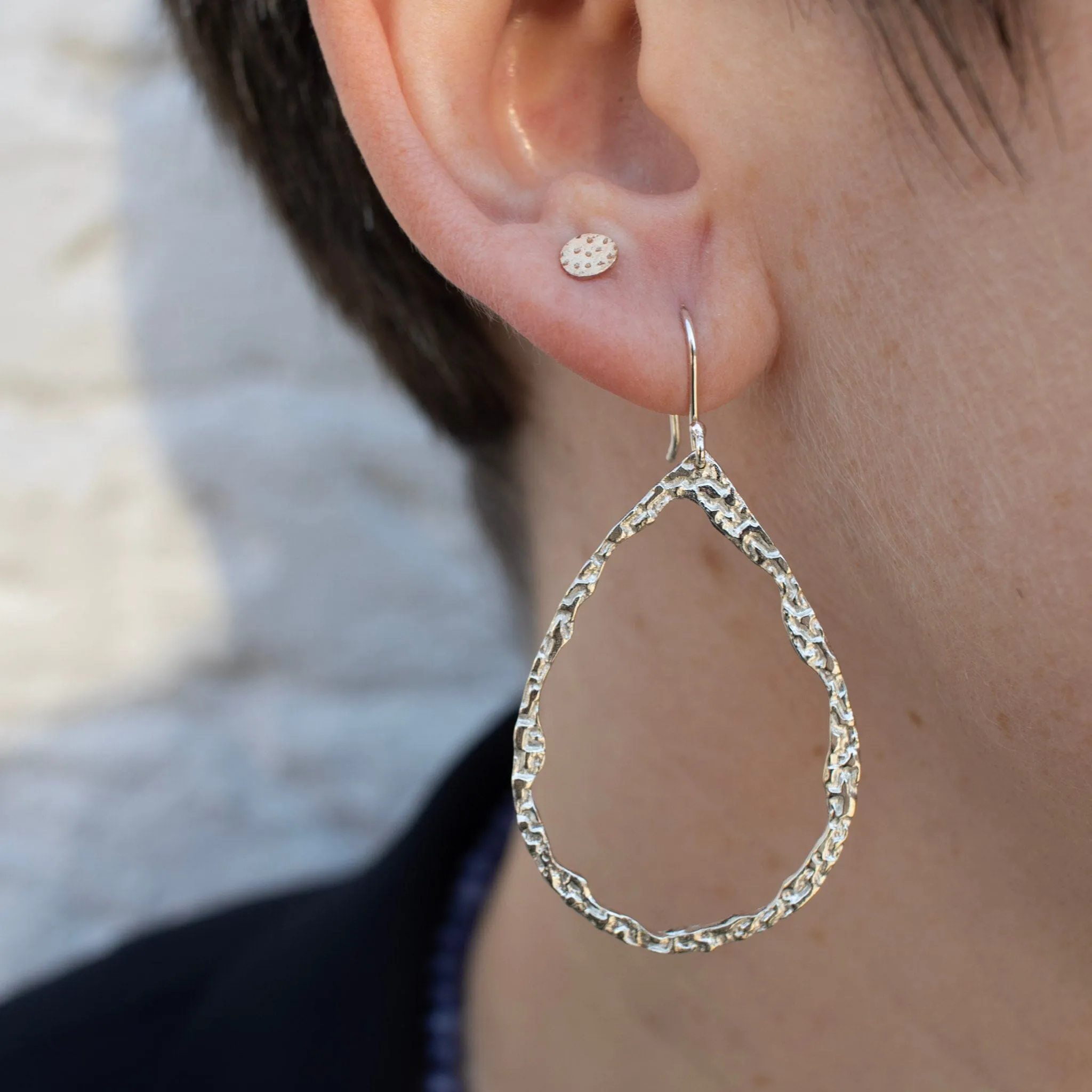 Large Phoebe Tear Drop Earring