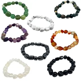 Large Tumbled Bracelets