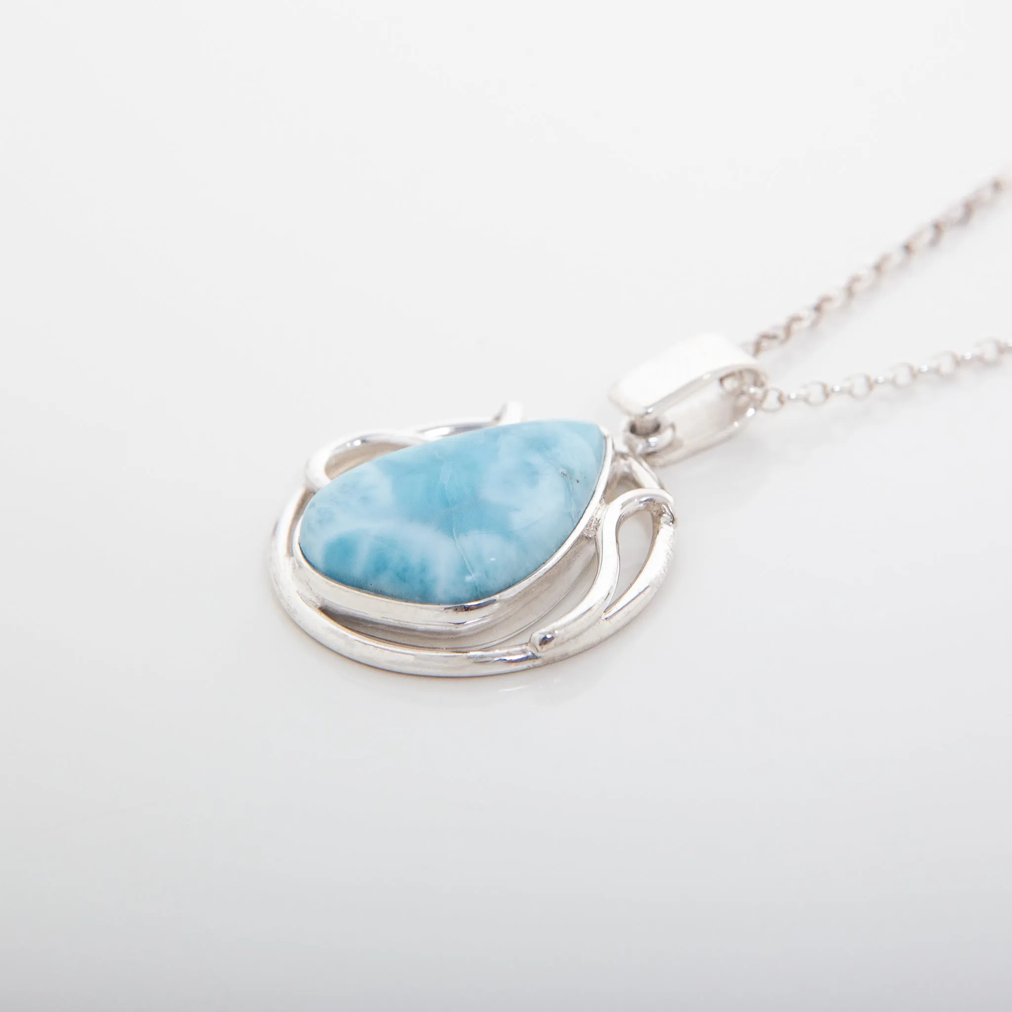 Larimar Pendant Elijah