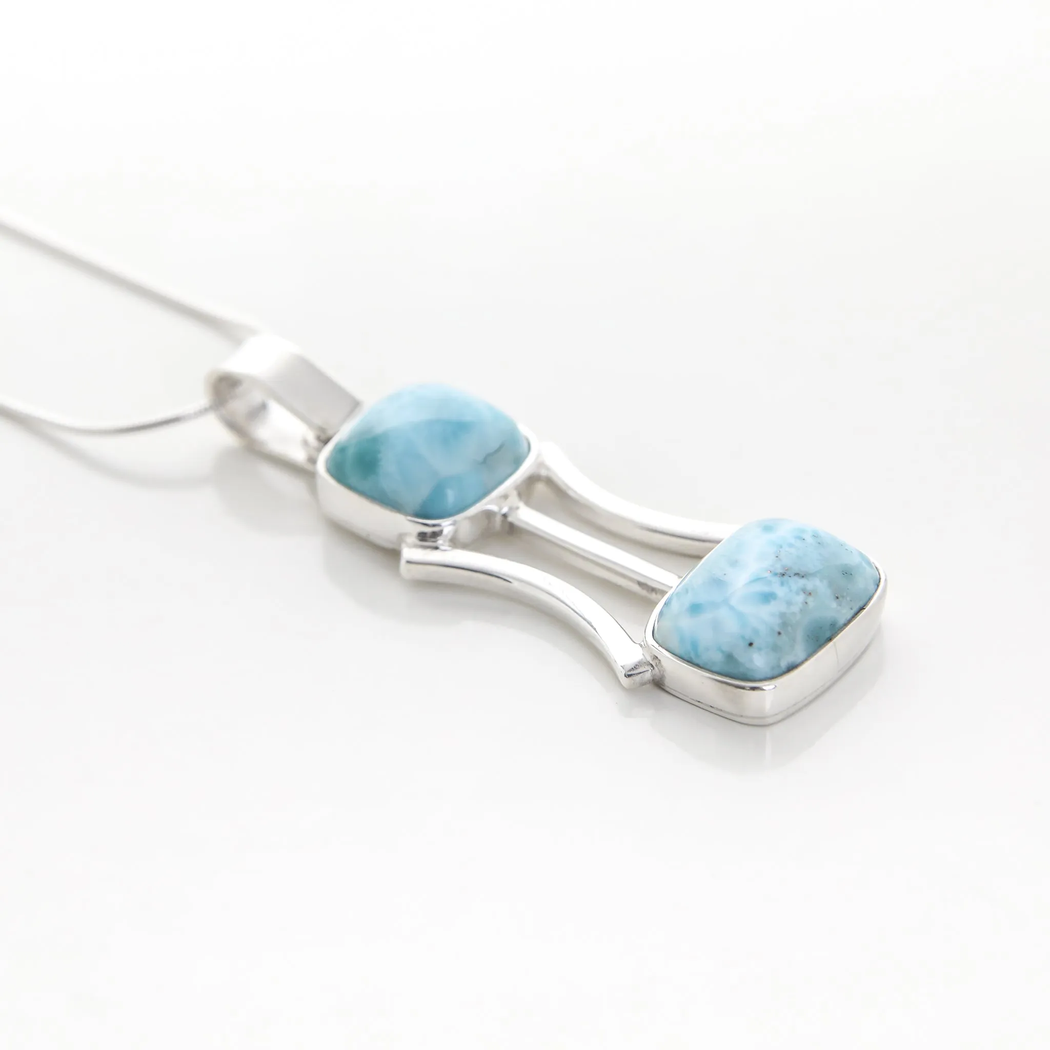 Larimar Pendant Francesca