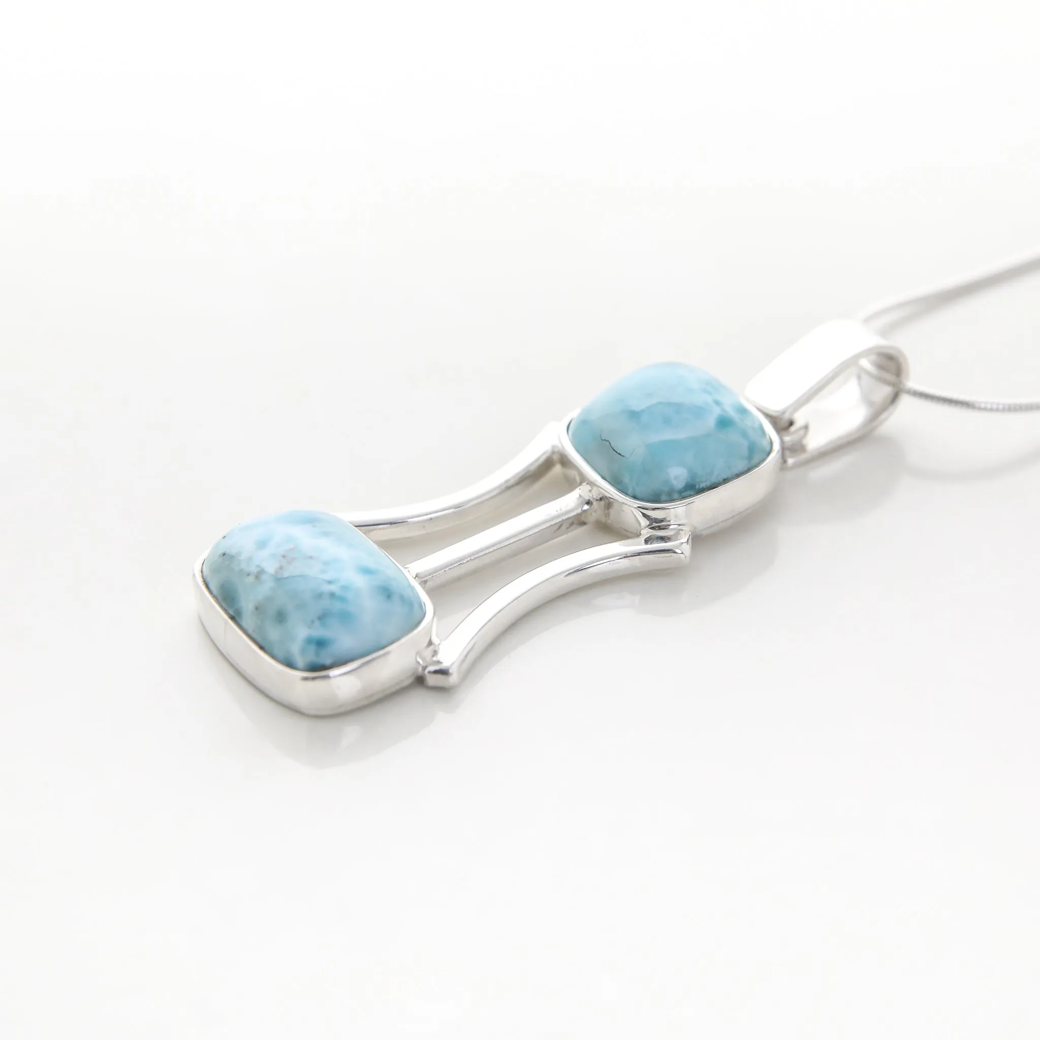 Larimar Pendant Francesca