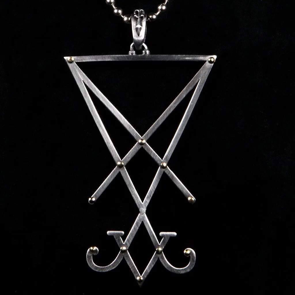 Lucifer Sigil Pendant - Large