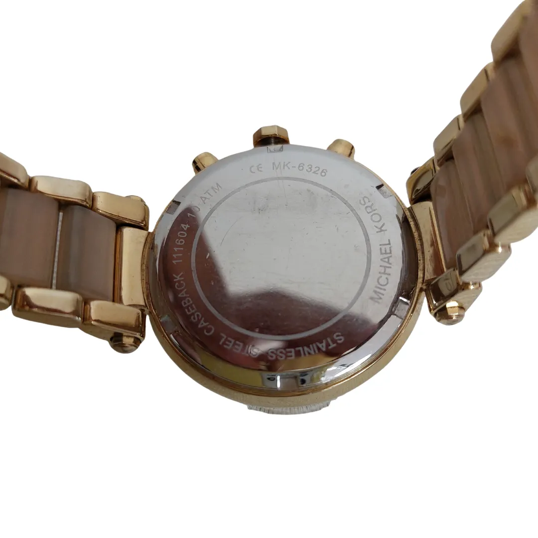 Michael Kors Parker Gold-Tone 'MK6326' Watch MK6326 | Pre Loved |