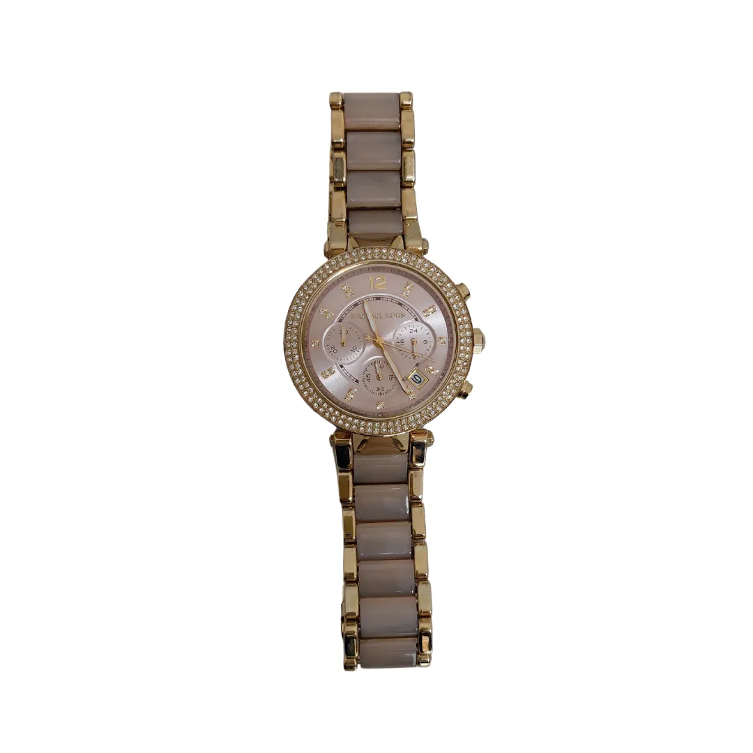 Michael Kors Parker Gold-Tone 'MK6326' Watch MK6326 | Pre Loved |