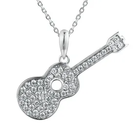 Pavé Ukulele Pendant