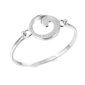 Pavé Wave Converta Bangle