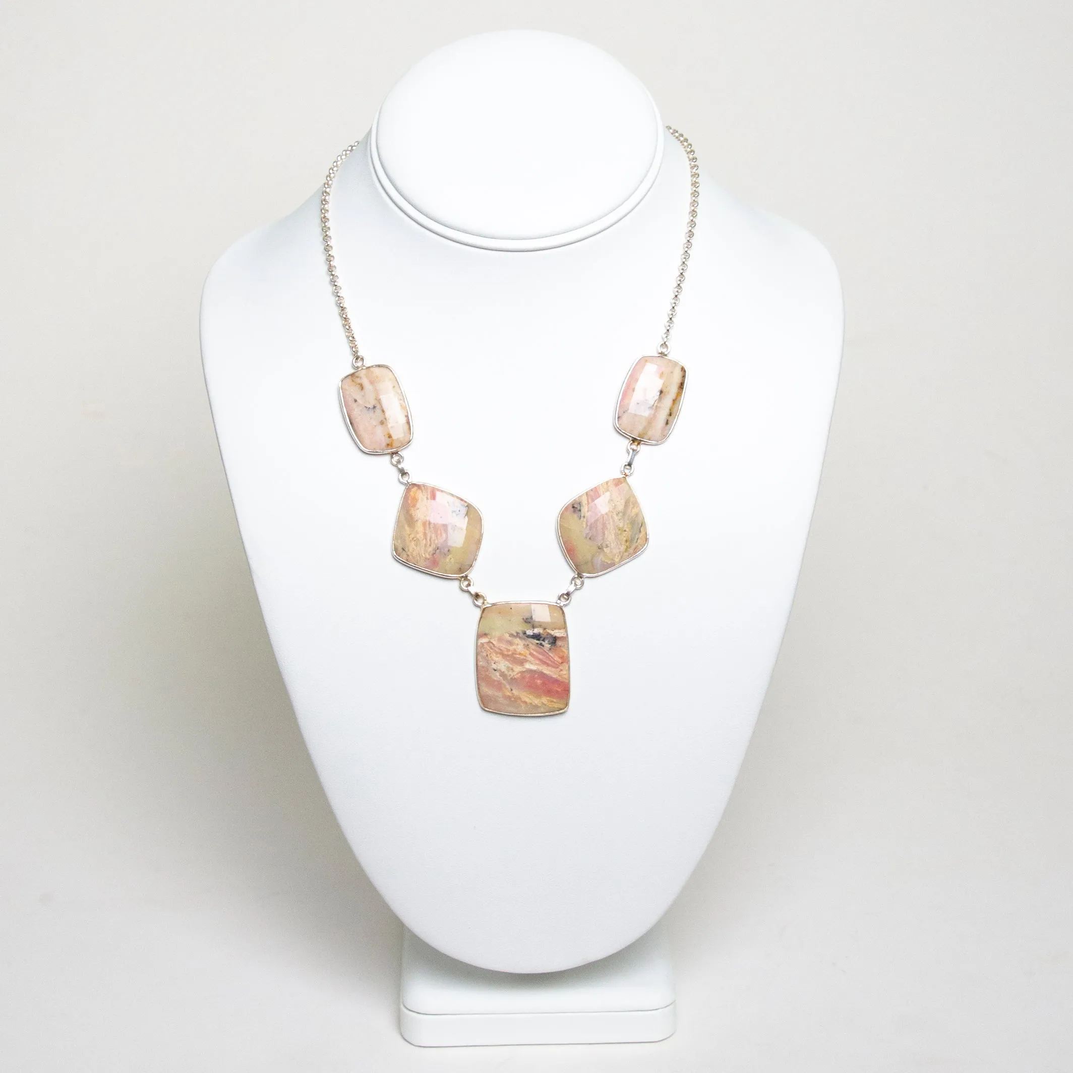 Pink Opal Necklace