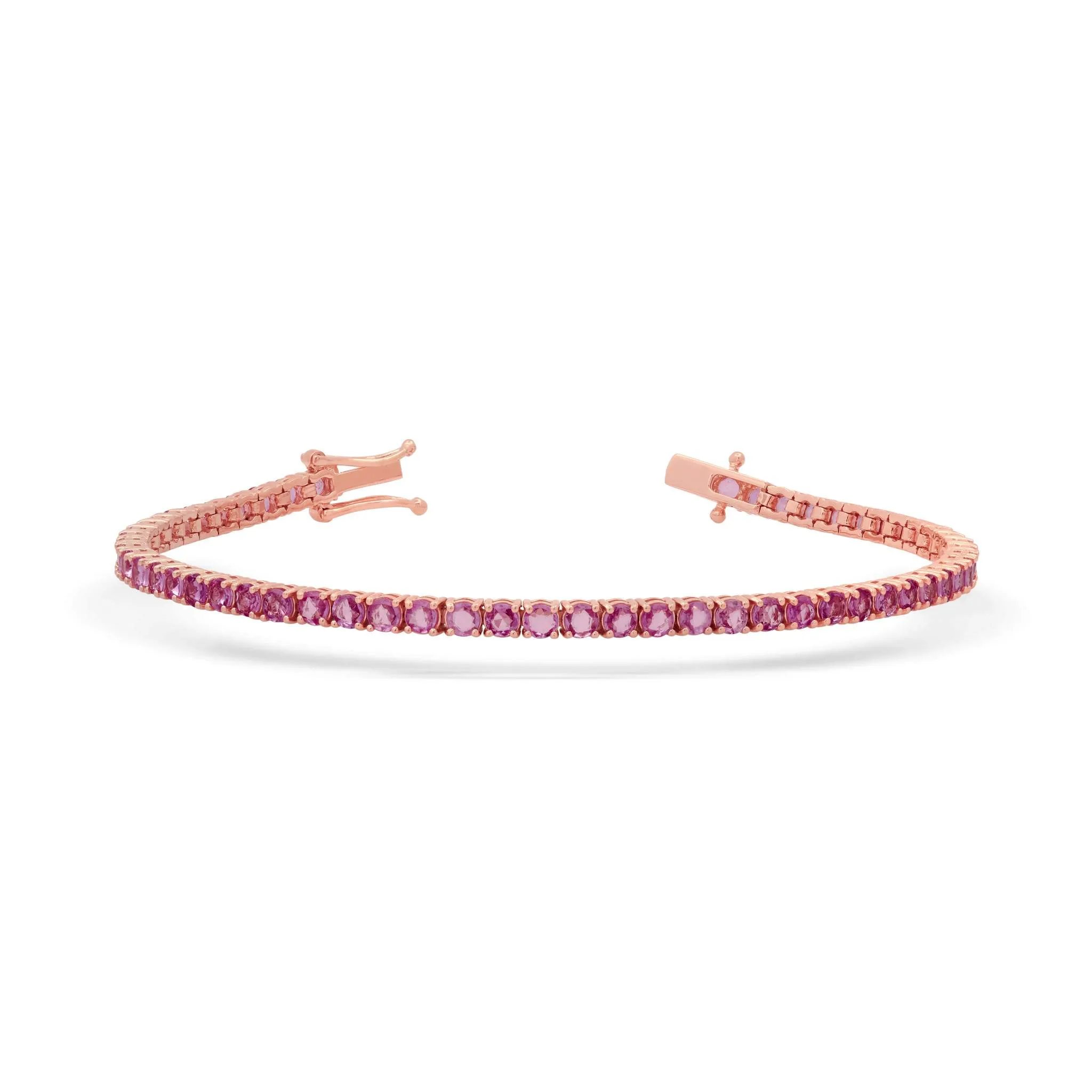 Pink Sapphire Bracelet