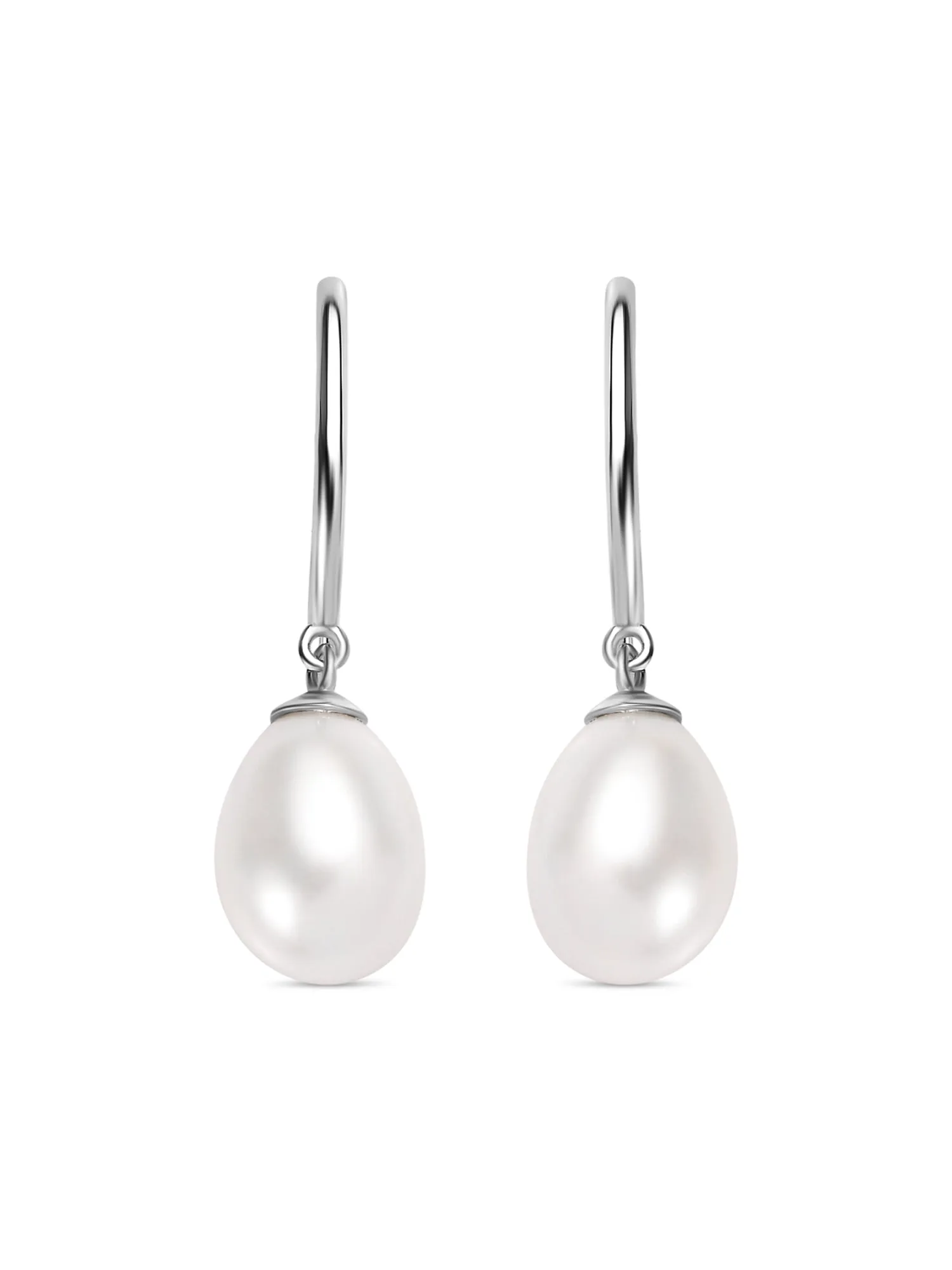 Real Pearl Drop Design Earrings