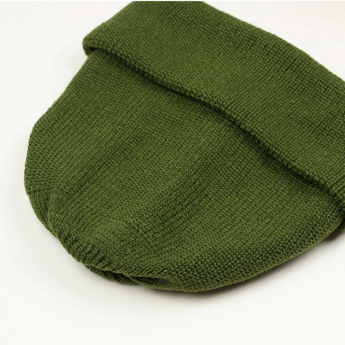 RoToTo - Bulky Watch Cap Beanie - Dark Olive