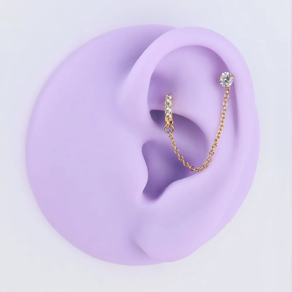 Shiny Chain Earring