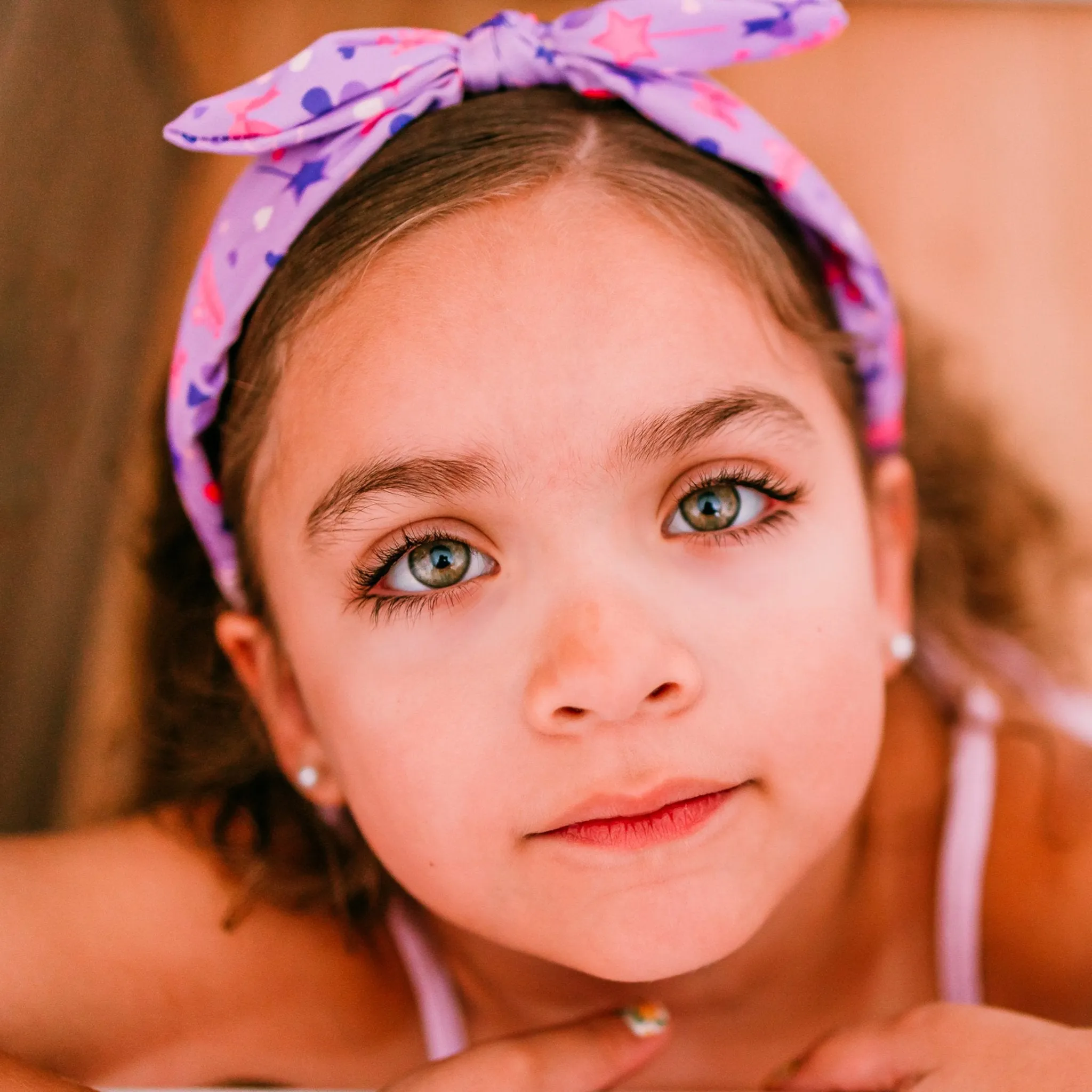 Silky Knotted Rabbit Ear Bow Headband