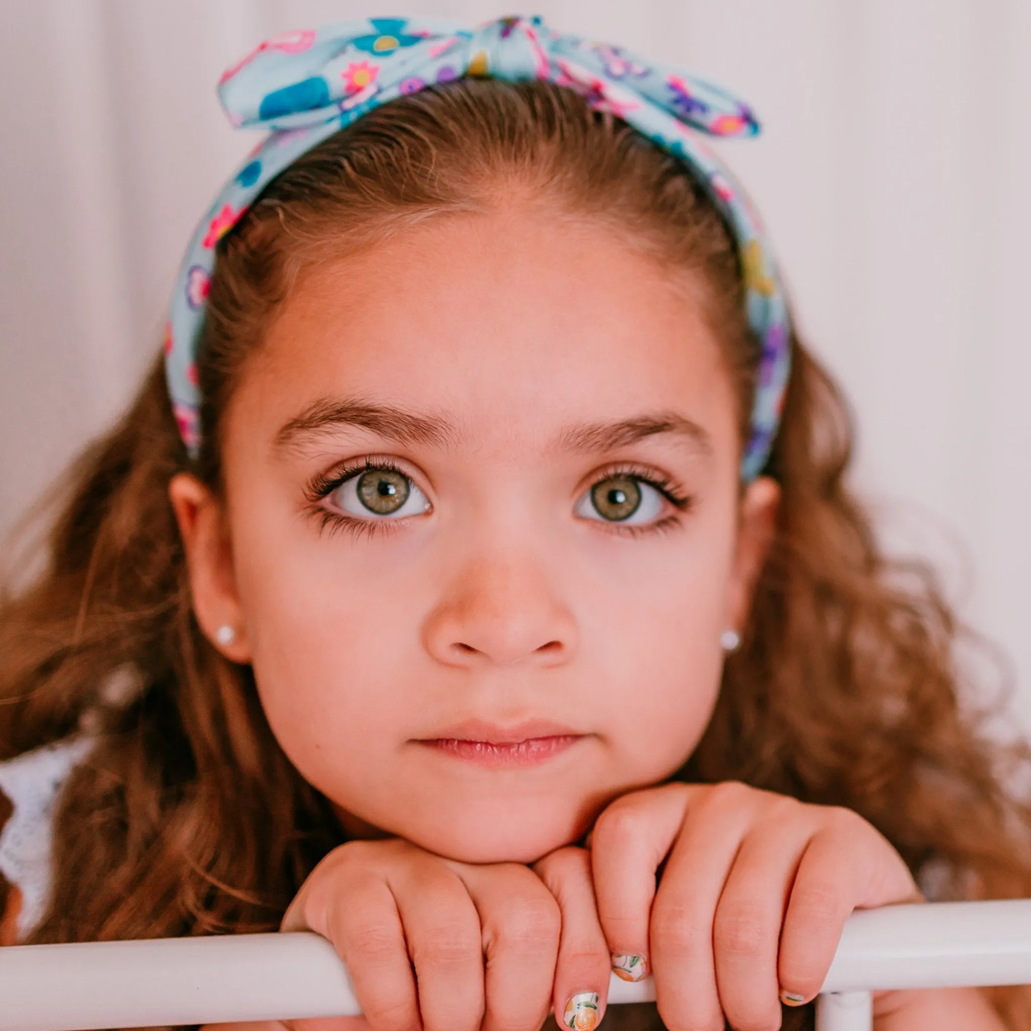 Silky Knotted Rabbit Ear Bow Headband