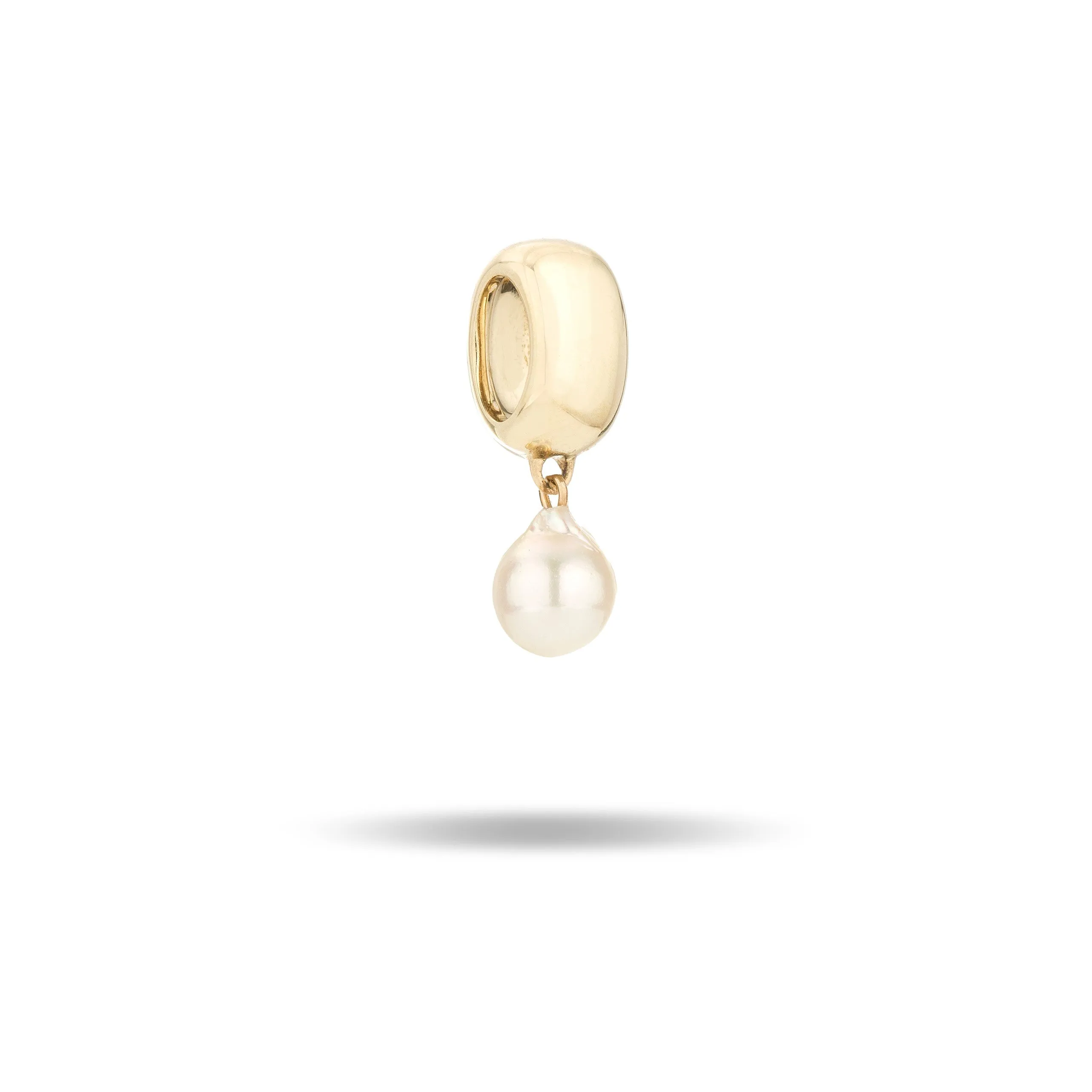 Solid Pearl Drop Bead