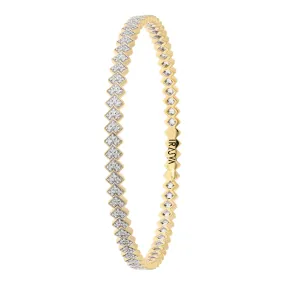 Soltera Diamond Bangle