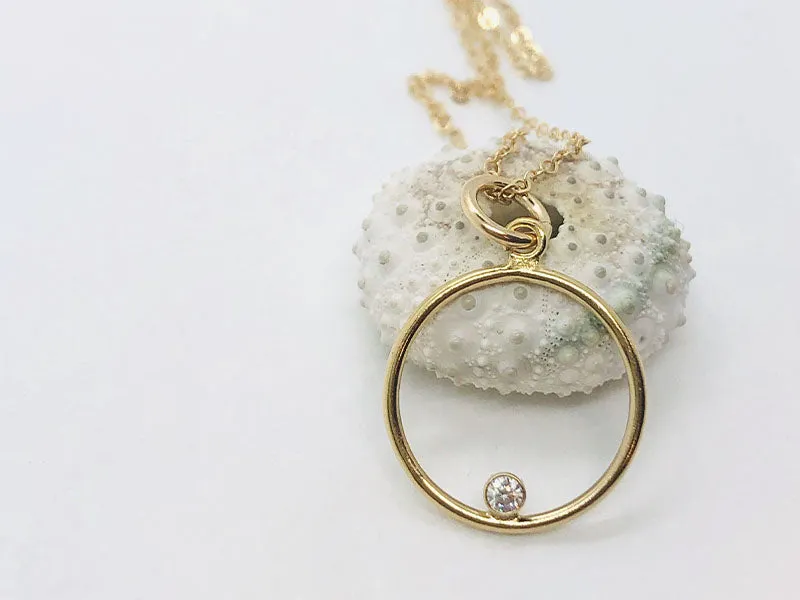 Sparkle Hoop Pendant