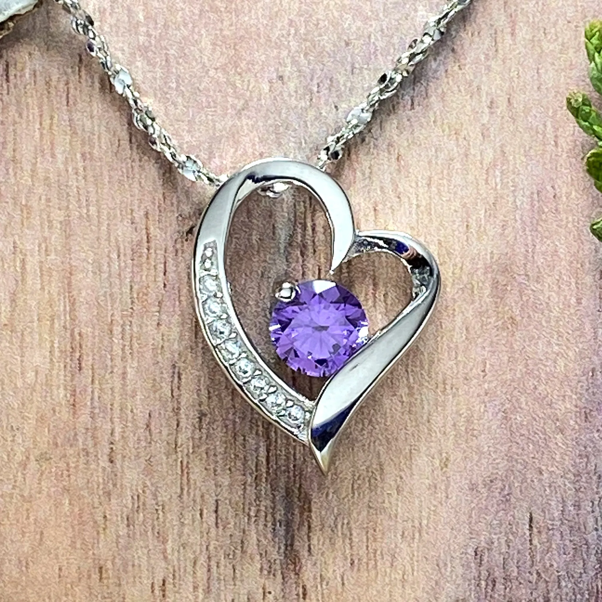 Beautiful Sterling Silver Heart Pendant