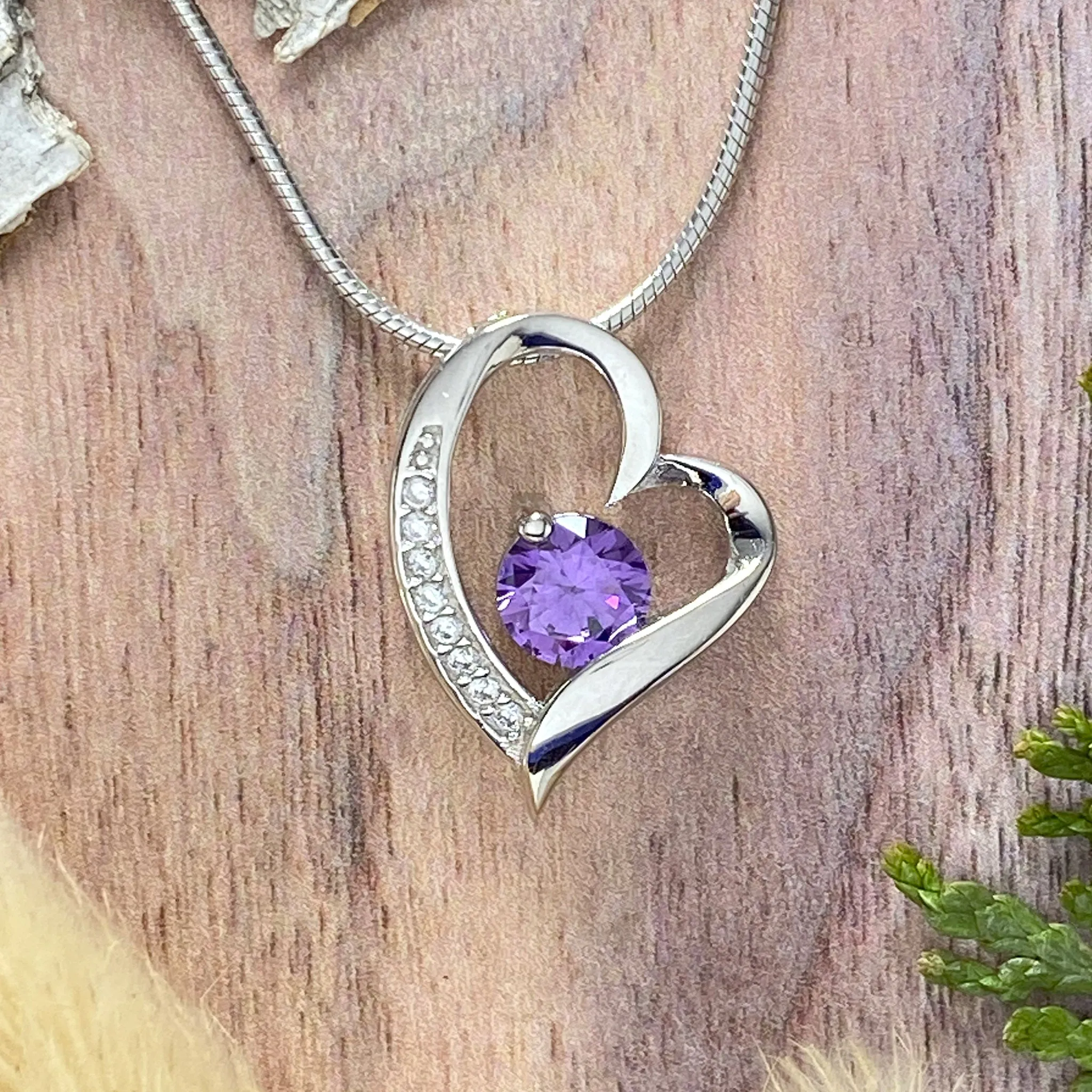 Beautiful Sterling Silver Heart Pendant