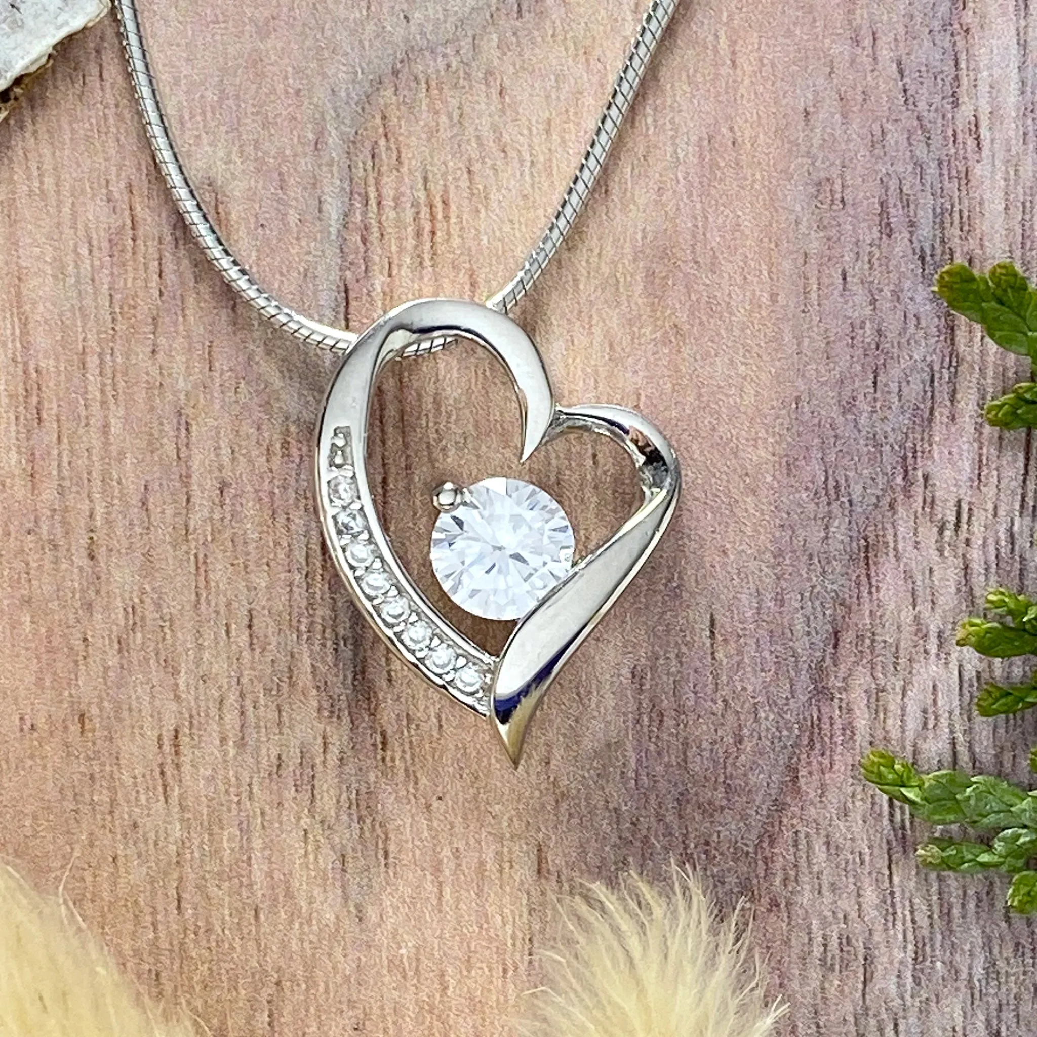 Beautiful Sterling Silver Heart Pendant