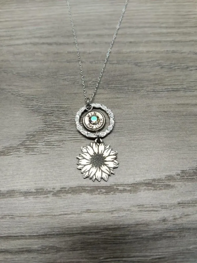 Sunflower Necklace