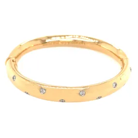 Tiffany & Co. Etoile Diamond Vintage Bangle Bracelet