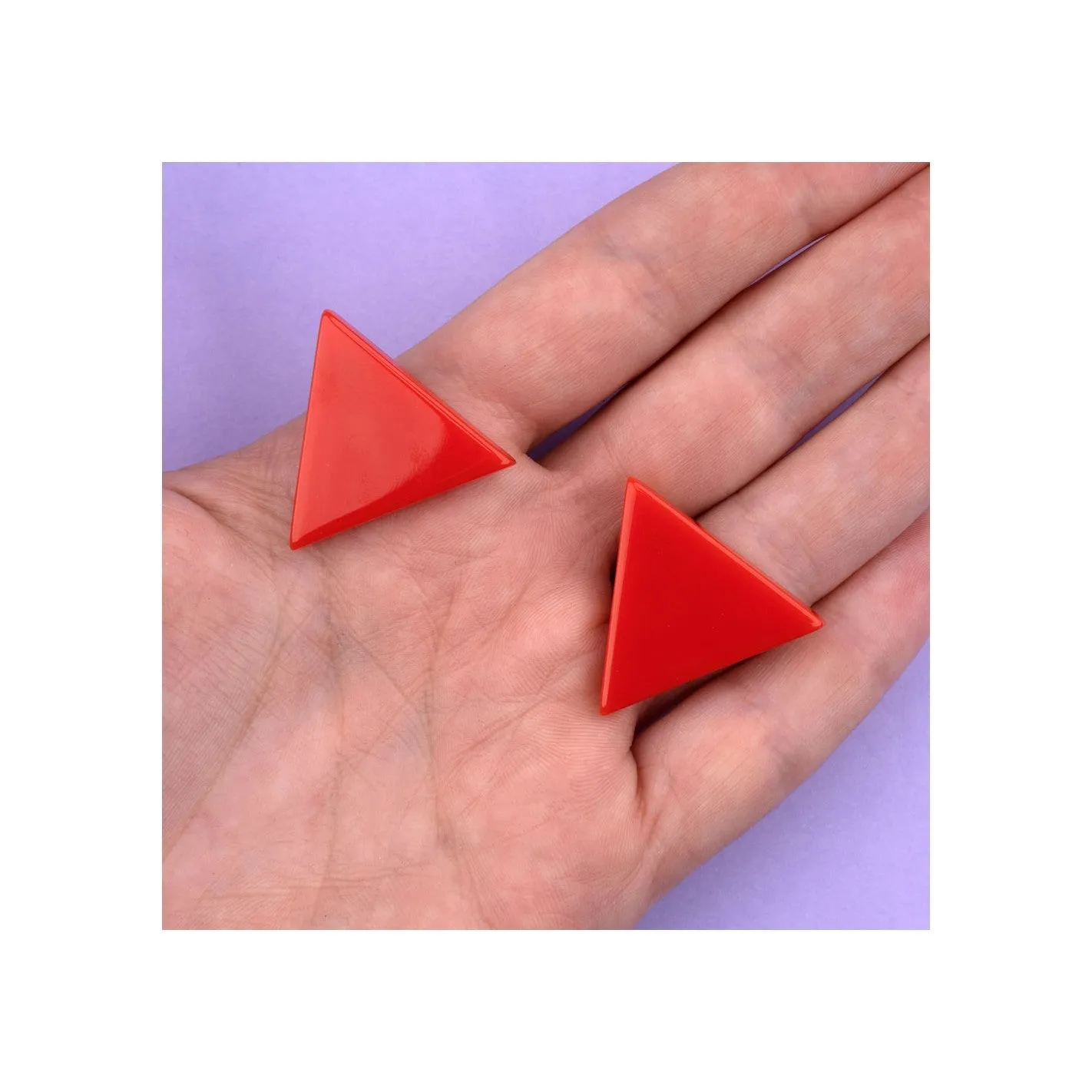 TRIANGLE EARRINGS