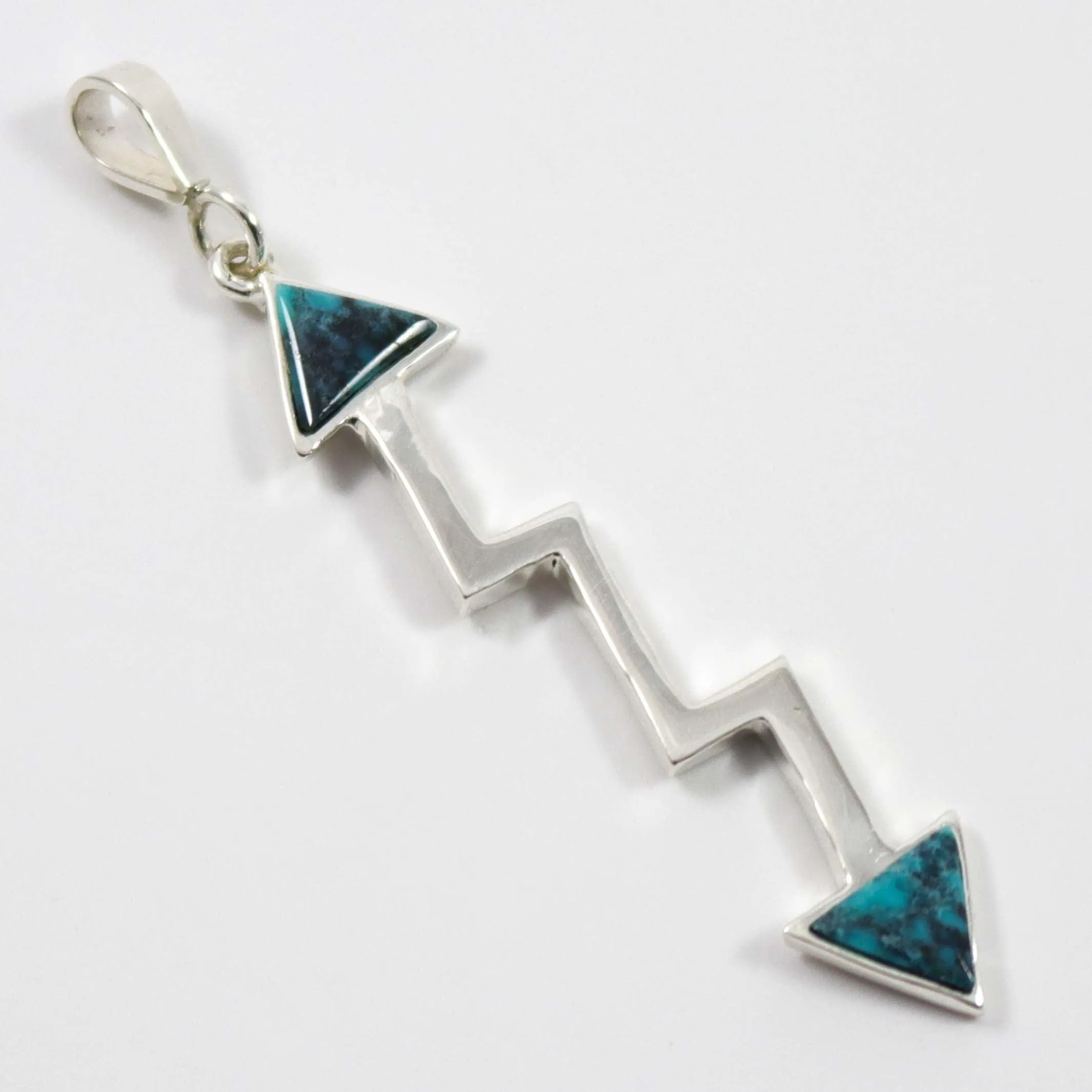 Turquoise Lightning Pendant