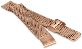 Watch Band Stainless Steel 18mm Rosegold E4.195.L