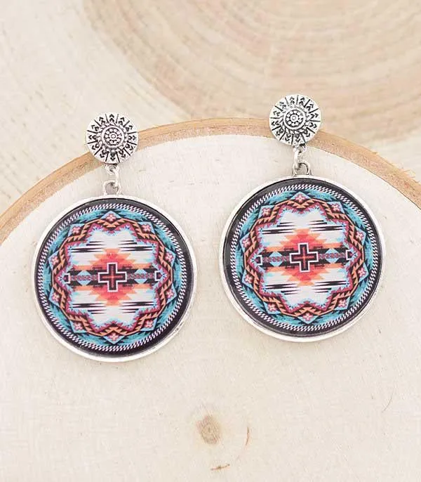 Western earrings