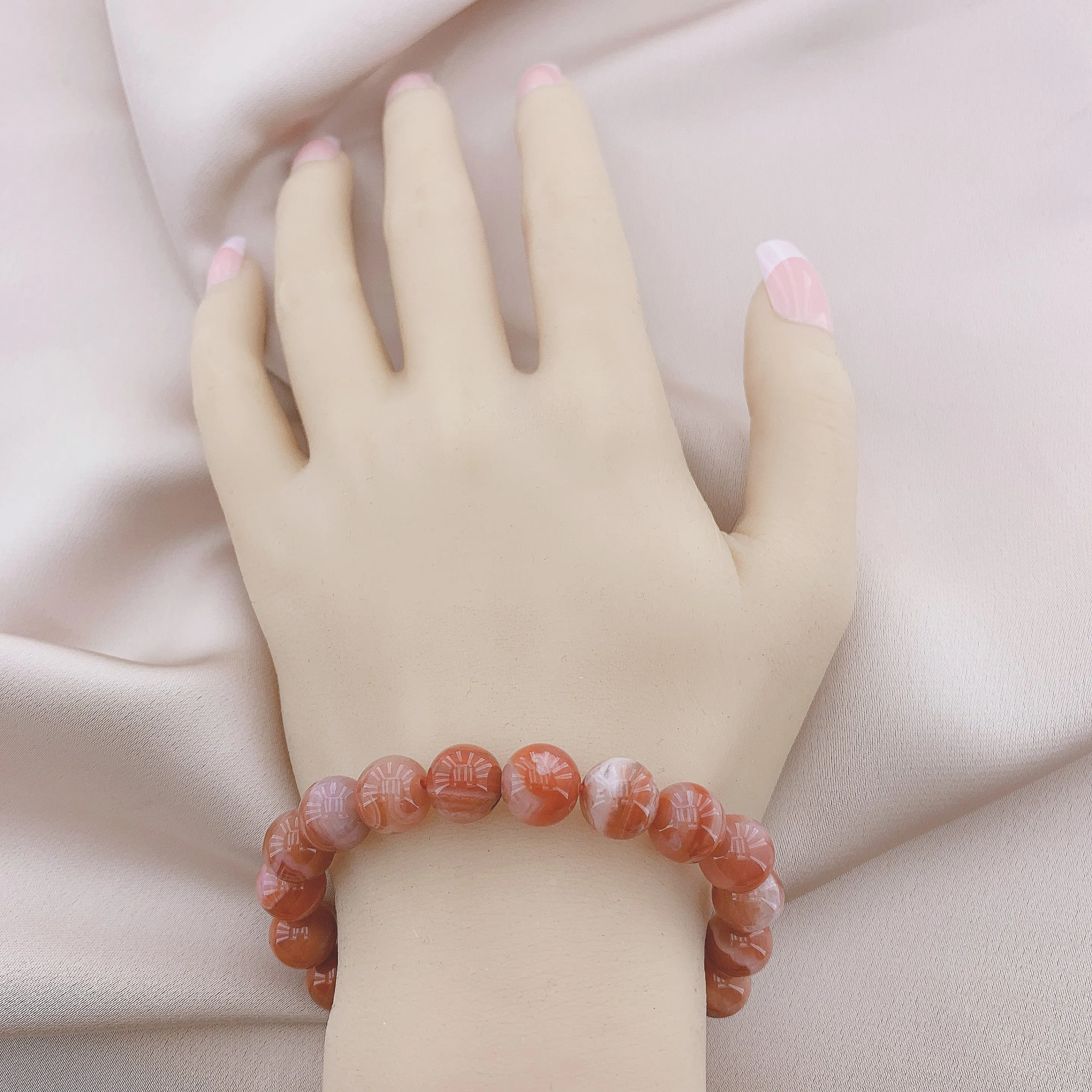 Women's Fashion Nanjiang Carnelian Beads Gemstone Bracelets